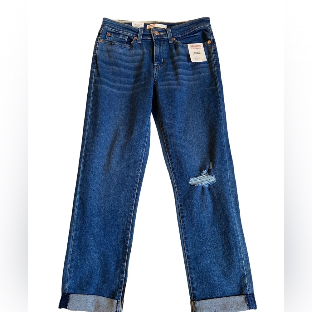 Levi’s Signature Mid-Rise Boyfriend Jean NWT